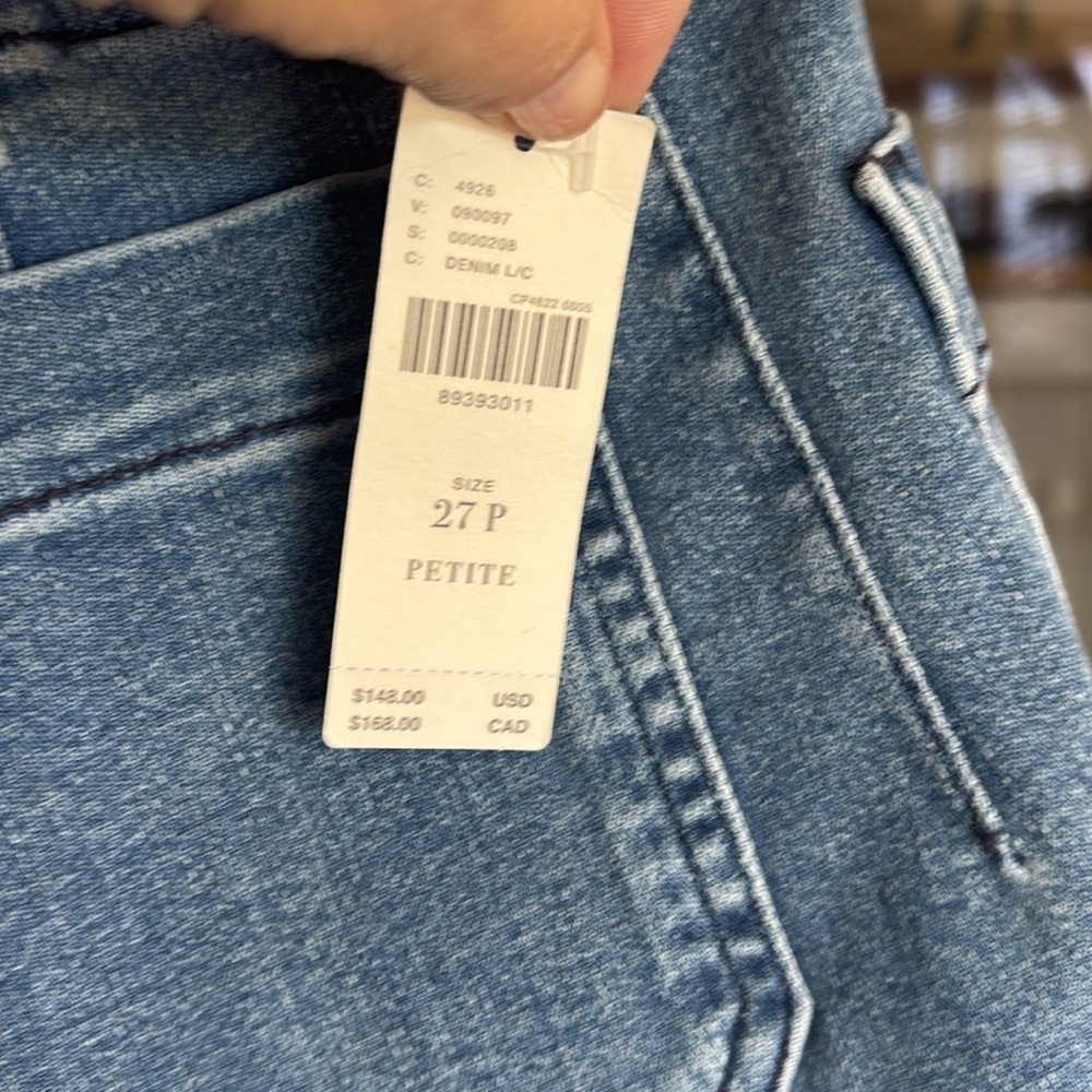 Maeve Blue Cropped Wide-Leg Jeans - Picture 6 of 9